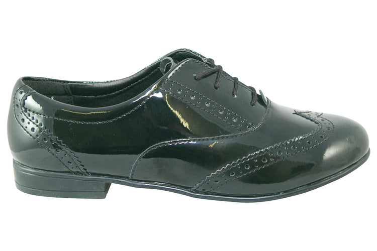 Start-rite Matilda 7332 Black Patent Girls School Shoes