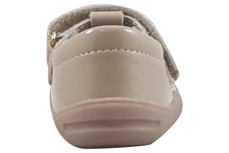 Start-rite Party 0828 Taupe Patent Girls First Shoes