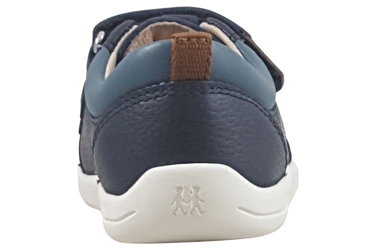 Start-rite Playhouse 0826 Navy Boys First Shoes