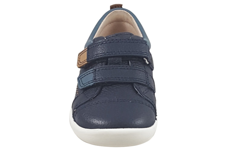 Start-rite Playhouse 0826 Navy Boys First Shoes