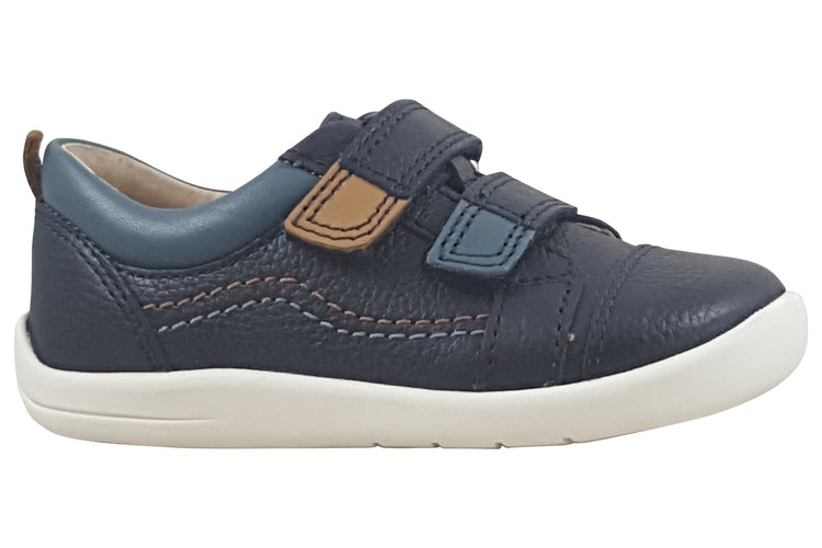 Start-rite Playhouse 0826 Navy Boys First Shoes