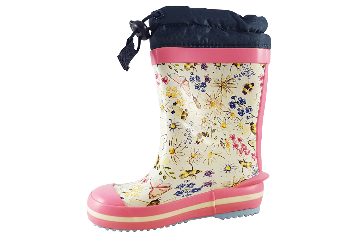 start-rite-puddle-g-9931-cream_pink-floral-girls-wellies-left