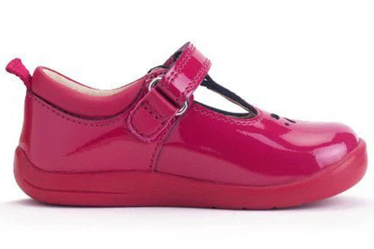 Start-rite Puzzle 0779 Cherry Red Pat Girls First Shoes