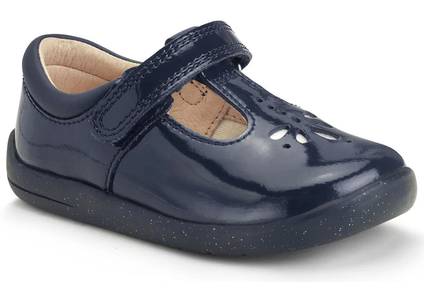 Start-rite Puzzle 0779 Navy Pat Girls First Shoes
