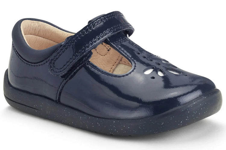Start-rite Puzzle 0779 Navy Pat Girls First Shoes