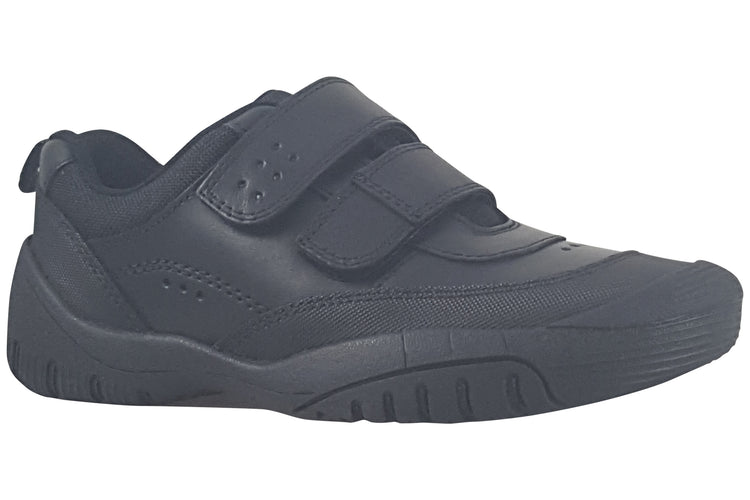Start-rite Quad 2840-7 Black Boys School Shoes