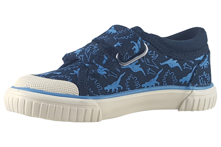 Start-rite Raptor 6208-9 Navy Dino Boys Canvas