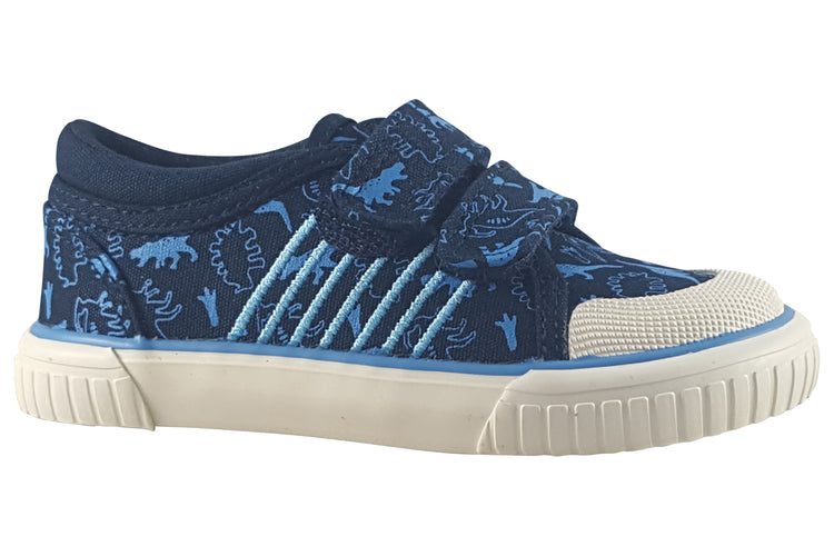 Start-rite Raptor 6208-9 Navy Dino Boys Canvas