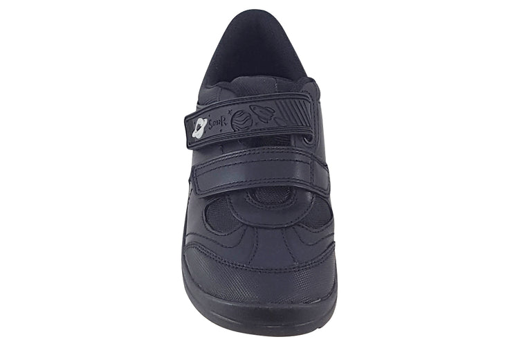 Start-rite Rocket BTS 2797  Black Boys School Shoes