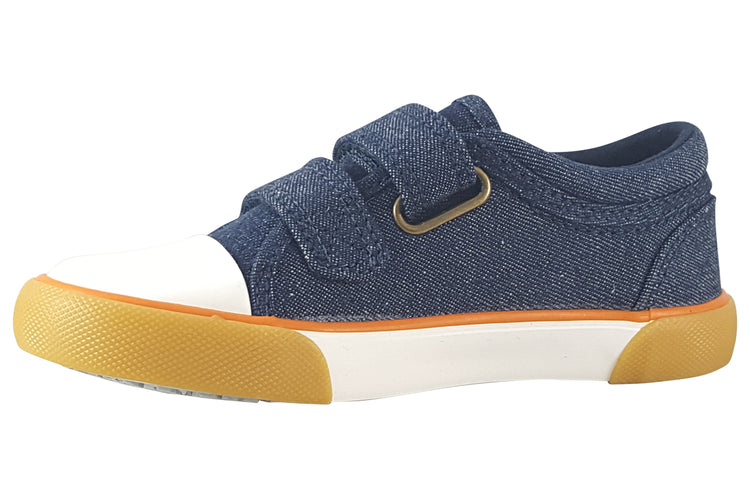 Start-rite Sandcastle 6206-9 Denim F Boys Canvas