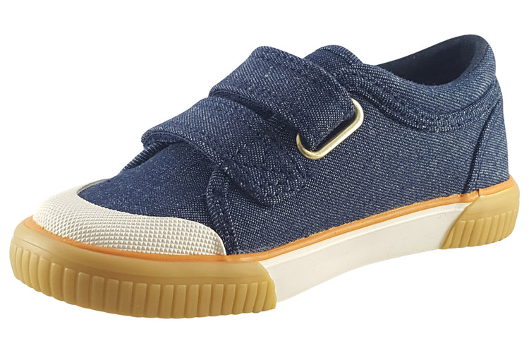 Start-rite Sandy Beach 6207-19 Denim Boys Canvas