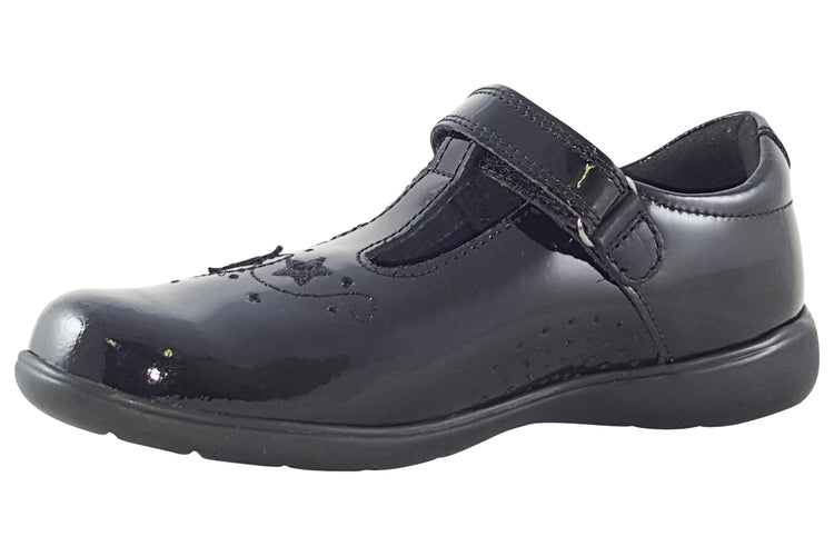 Start-rite Starjump BTS 2801-3 Black Patent Girls School Shoes