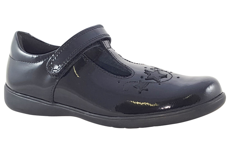 Start-rite Starjump BTS 2801-3 Black Patent Girls School Shoes