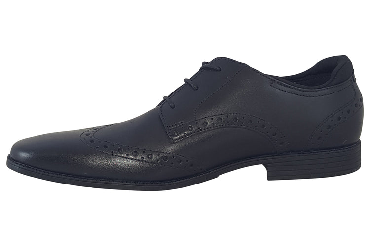Start-rite Tailor Snr 3513 Black Boys School Shoes