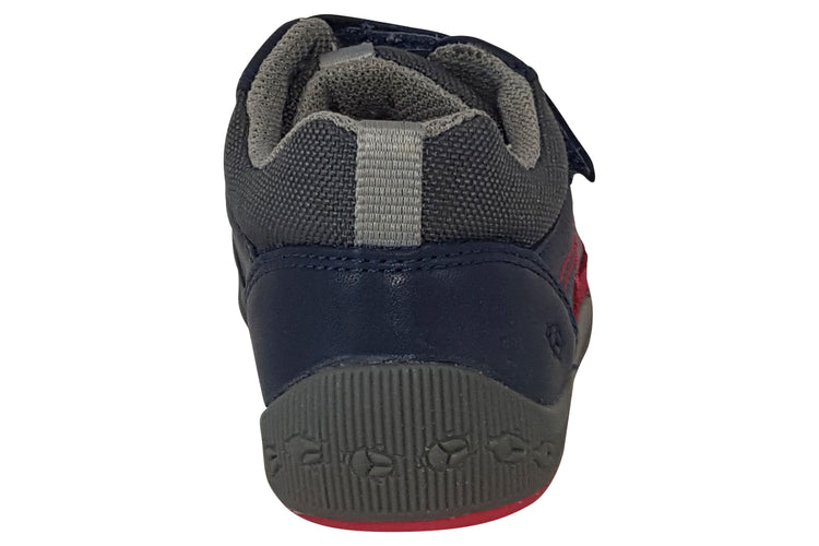 Start-rite Tickle 1731 Navy/Red Boys Shoes