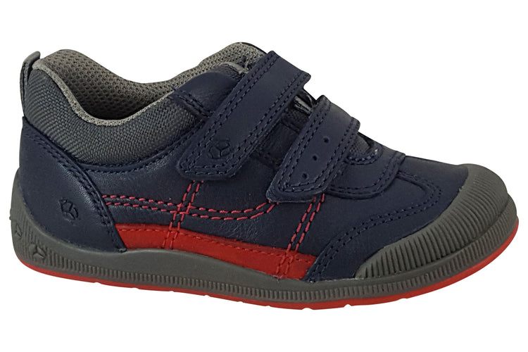 Start-rite Tickle 1731 Navy/Red Boys Shoes