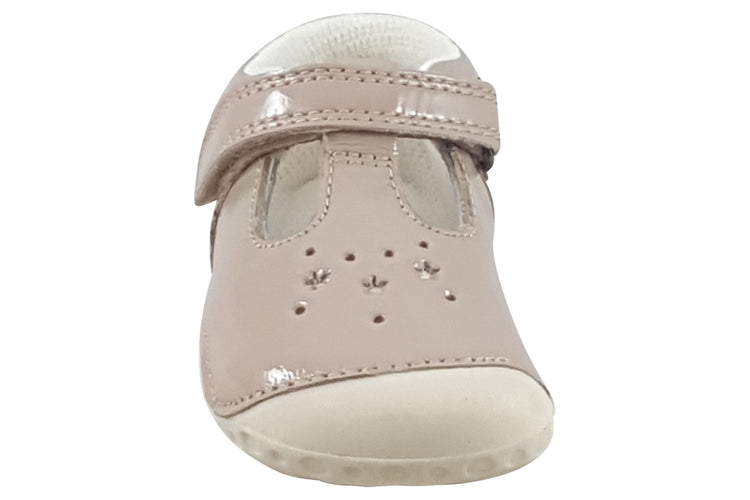 Start-rite Tumble 0761 Taupe Patent F Girls First Shoes