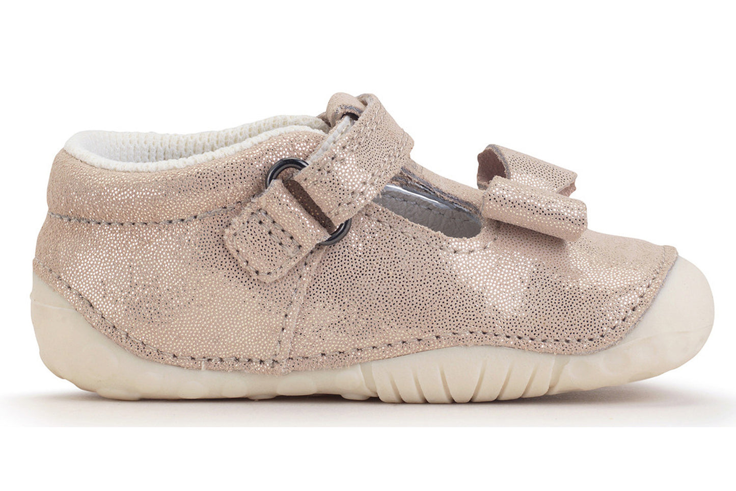 Start-rite Wiggle 0765-24 Pale Gold Girls First Shoes