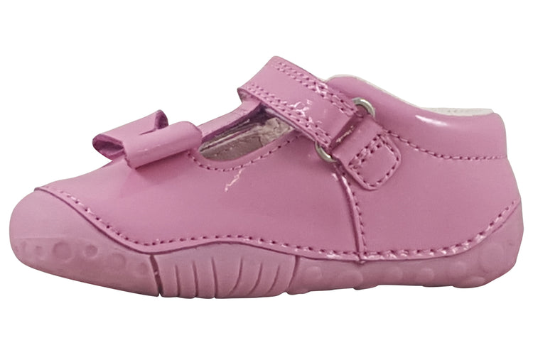 Start-rite Wiggle 0765 Pink Patent Girls First Shoes