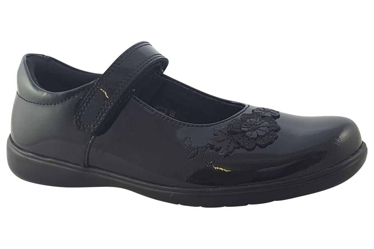 start-rite-wish-bts-2800-3-black-patent-girls-shoes-right