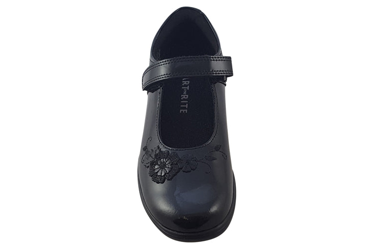 Start-rite Wish BTS 2800-3 Black Patent Girls School Shoes