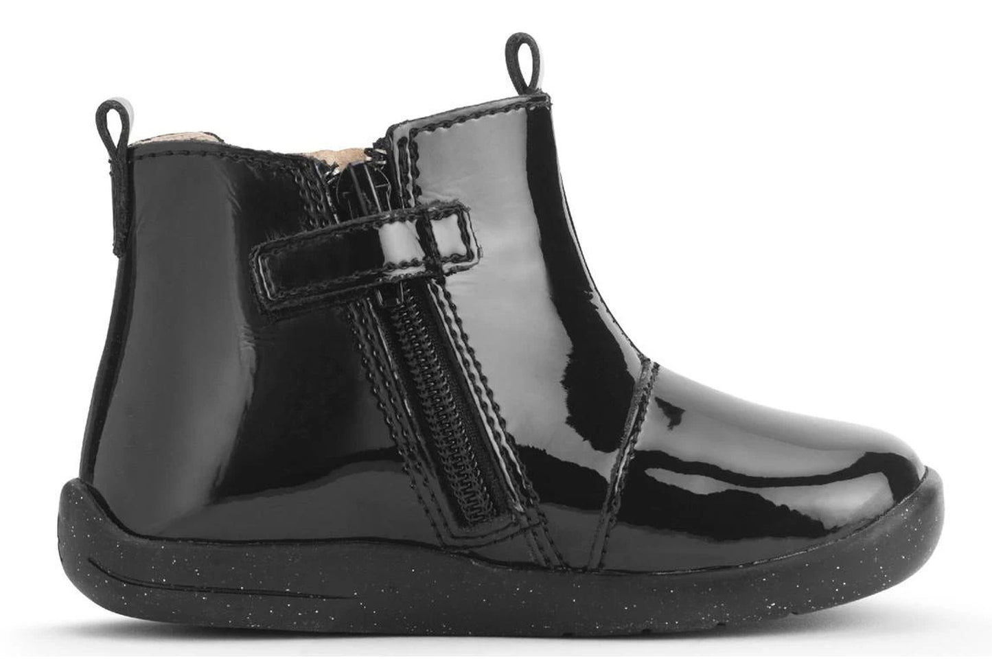 Start-rite Wonderland 0789-3 Black Patent Girls Boots