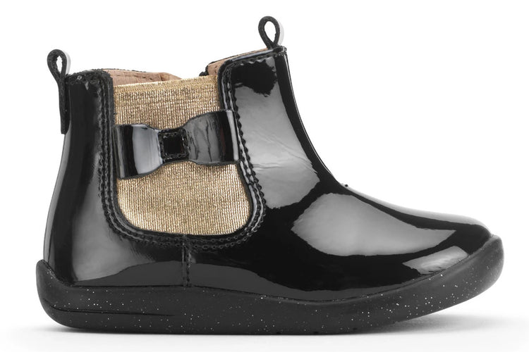 Start-rite Wonderland 0789-3 Black Patent Girls Boots