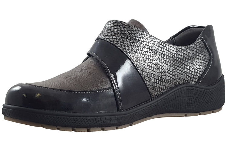 Suave Phoebe 6072 Womens Shoes Smoke