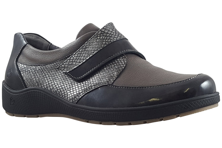 Suave Phoebe 6072 Womens Shoes Smoke