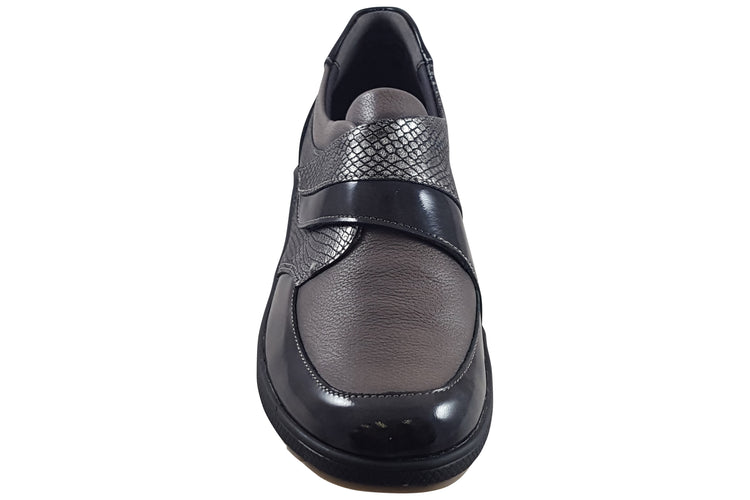 Suave Phoebe 6072 Womens Shoes Smoke