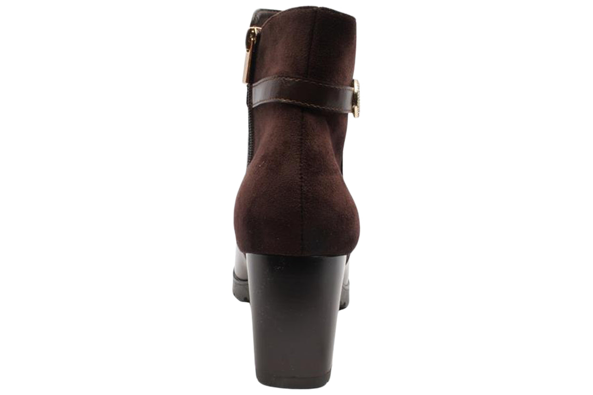 Susst Hudson 26 Dark Brown Womens Boots