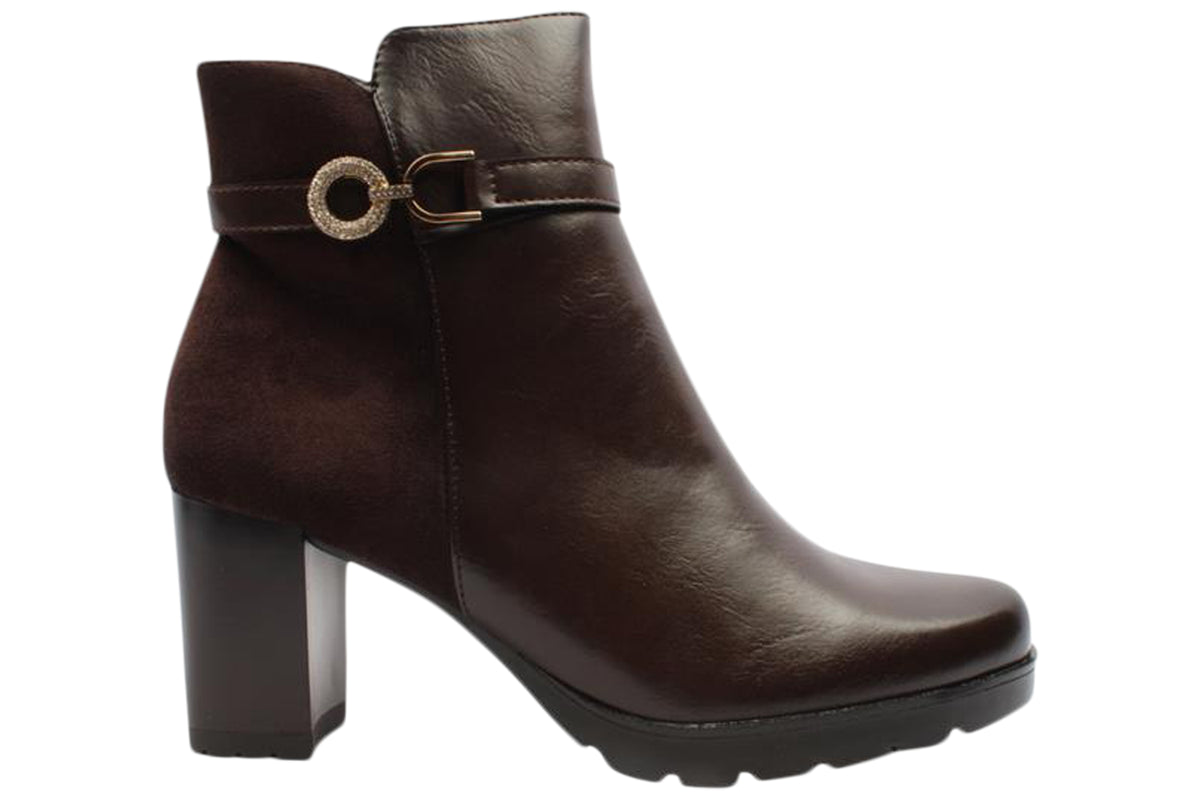 Susst Hudson 26 Dark Brown Womens Boots
