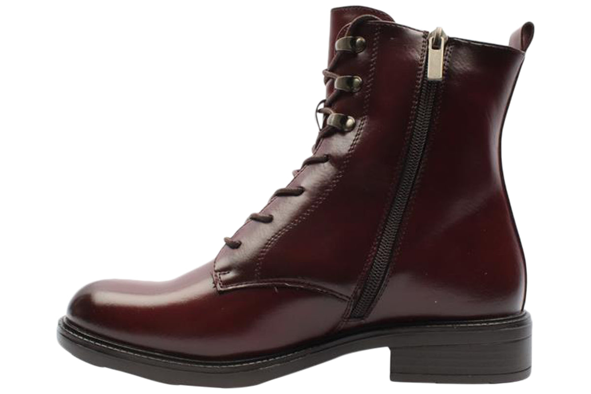 Susst Teddy 26 Burgundy Womens Boots