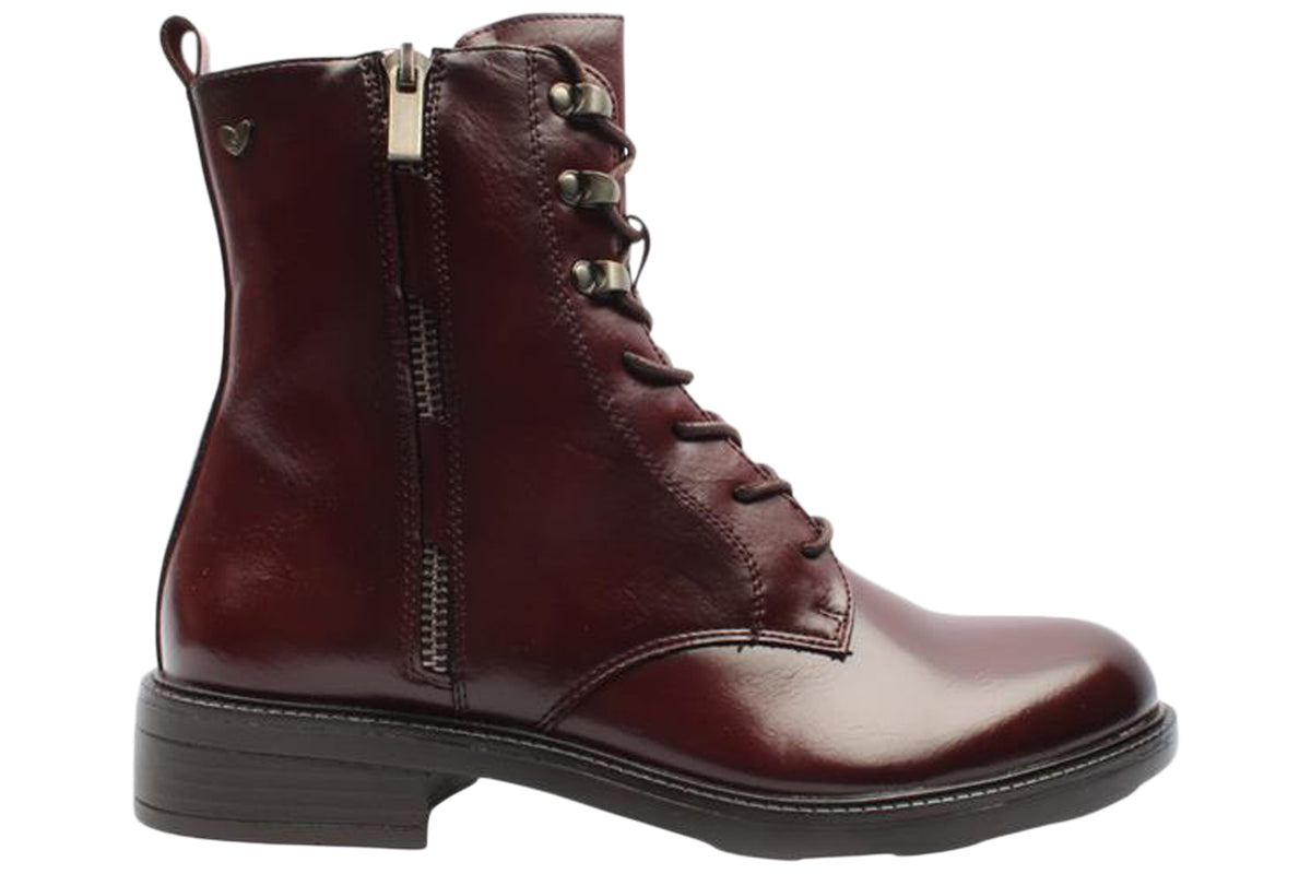 Susst Teddy 26 Burgundy Womens Boots