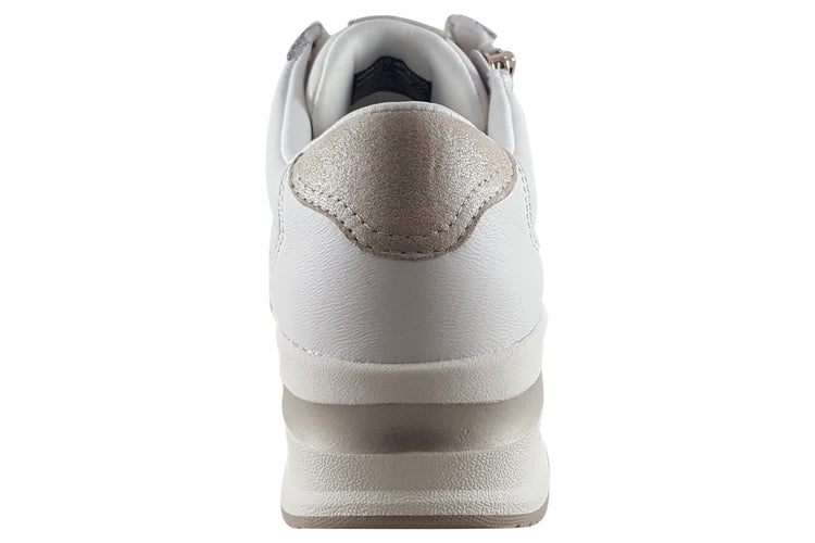 Tamaris Alora 23761- 42 White Womens Fashion Trainers