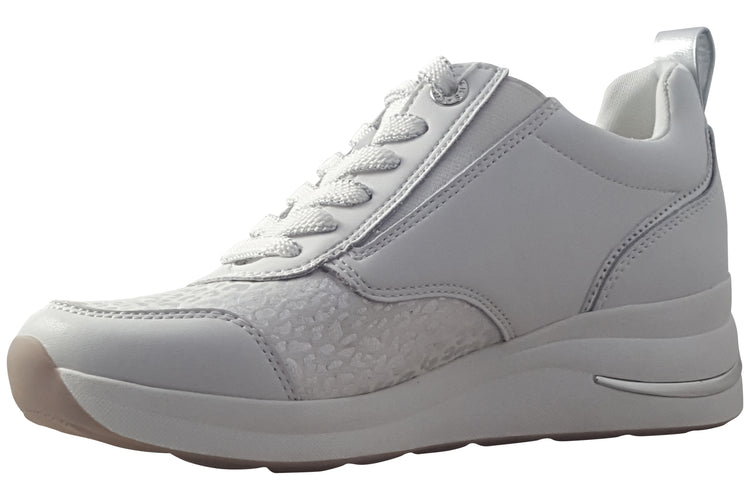 Tamaris Comfort Mary 83714-43 108 White/Nappa Womens Fashion Trainers
