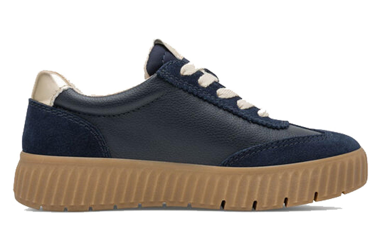 Tamaris Comfort Newbie 83729-45 886 Navy/Gold Womens Fashion Trainers