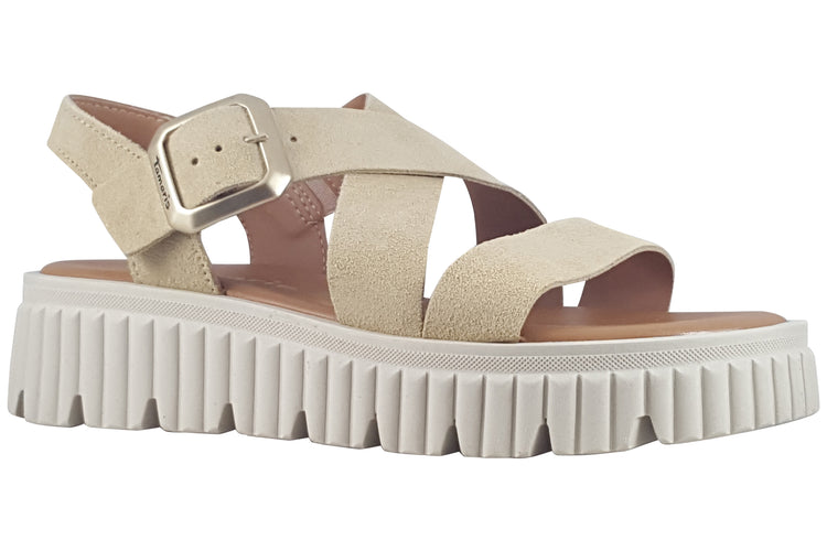 Tamaris Cookie 28705-44 Beige Womens Sandals