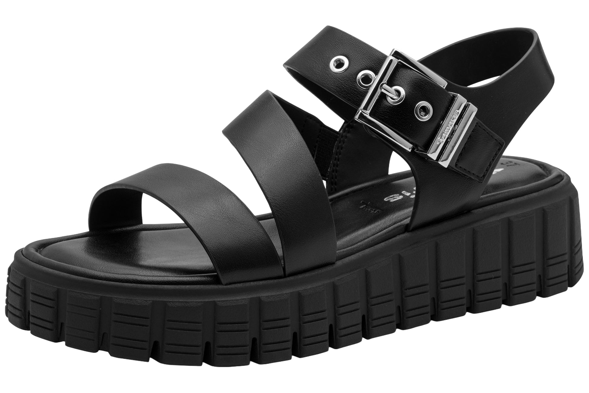 tamaris-danny-28233-46-001-womens-sandals-black-left-angle