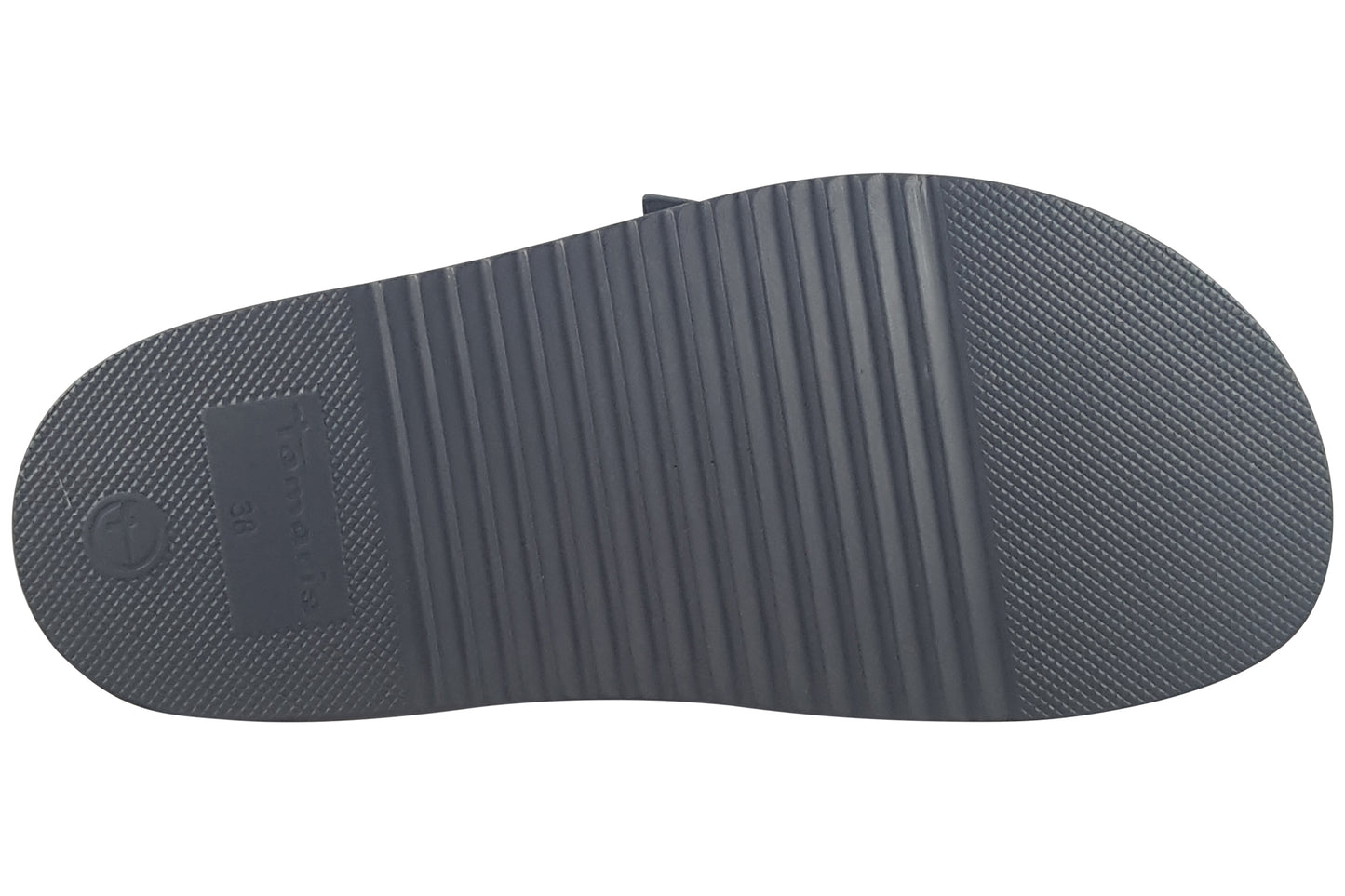 tamaris downy black womens sandals sole