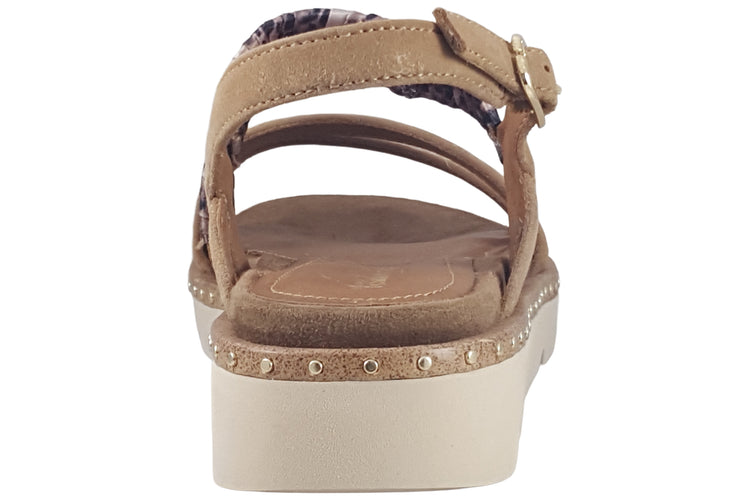 Tamaris Jungle 28227-46 402 Beige Comb Womens Sandals