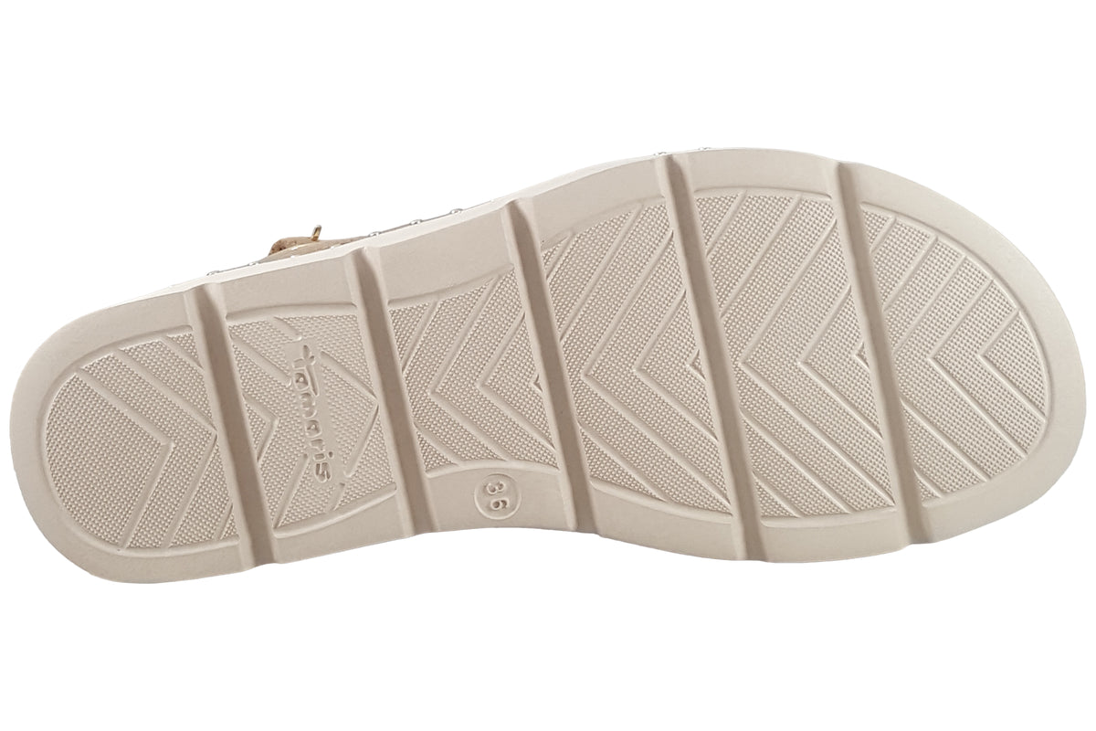 Tamaris Jungle 28227-46 402 Beige Comb Womens Sandals