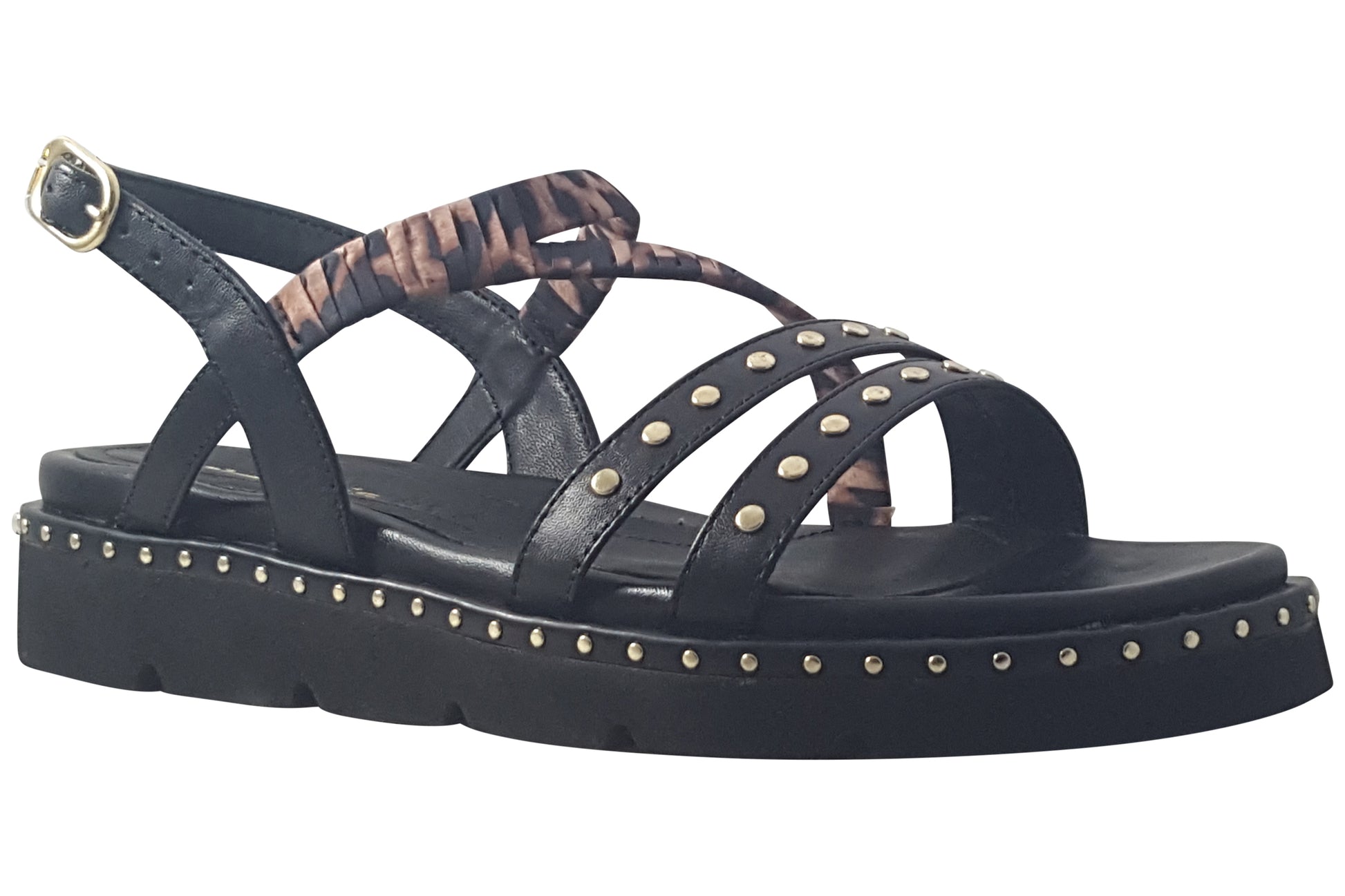 tamaris-jungle-28227-46-womens-sandals-black-comb-right