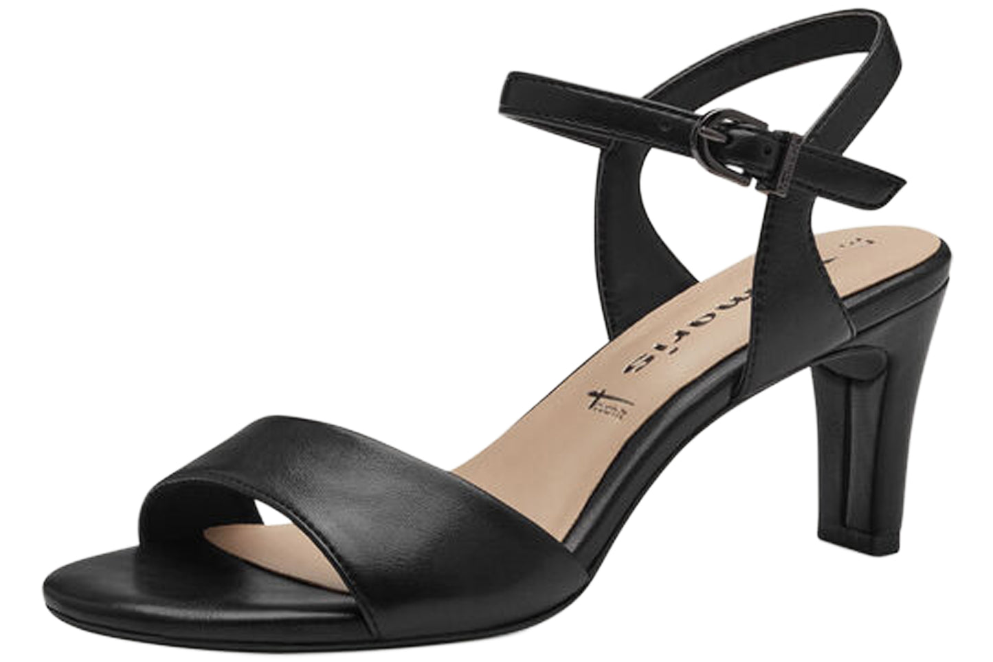 Tamaris Katie-2 28008-42 020 Black Matt Womens Sandals