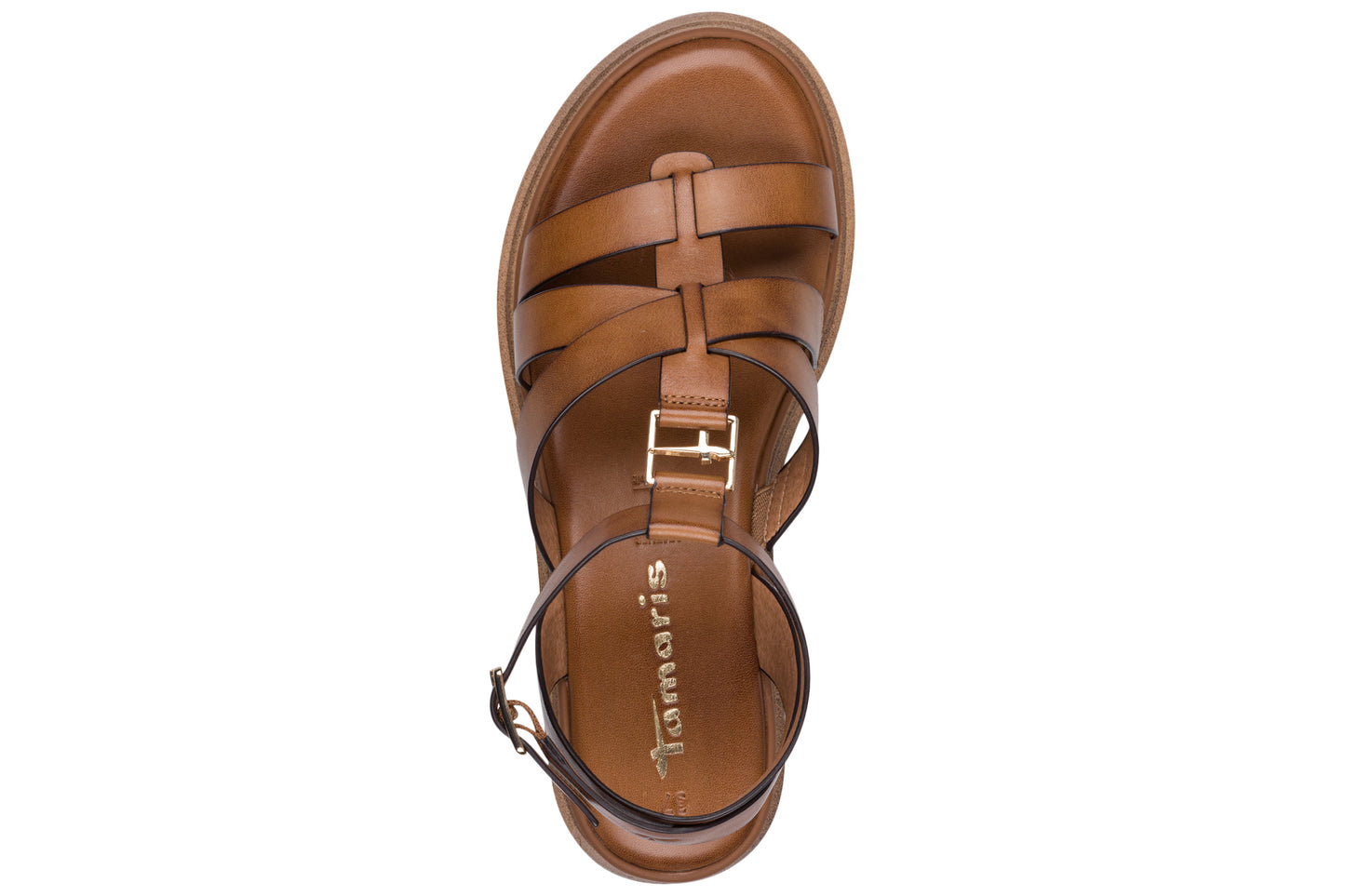 Tamaris Logan 28709-46 305 Cognac Womens Sandals