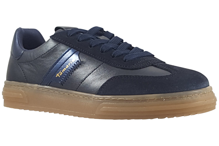 Tamaris Lolly 23788-42 Navy Womens Fashion Trainers