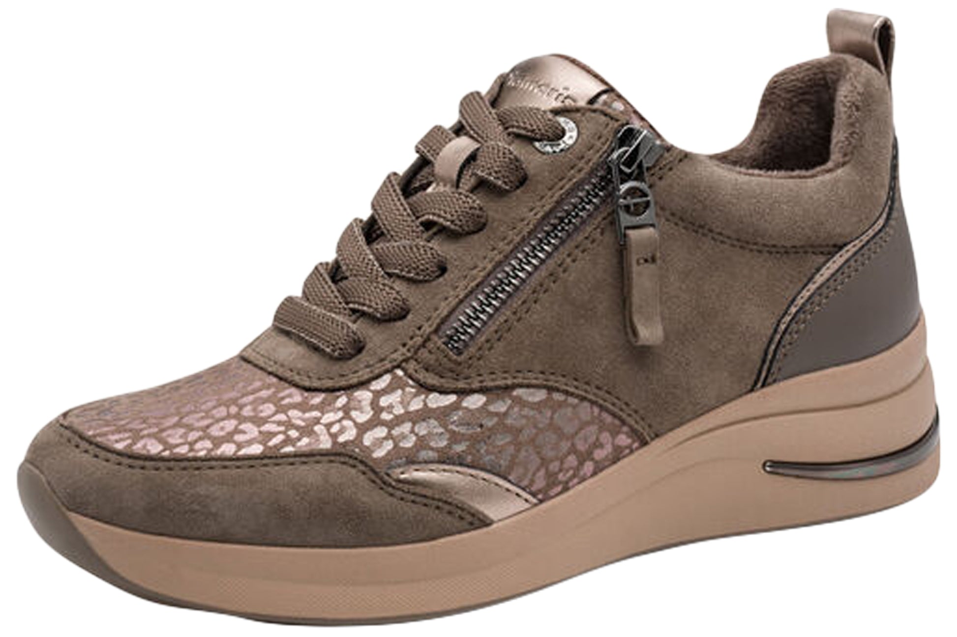 tamaris-mary-83714-43-341-womens-trainers-taupe-left-angle