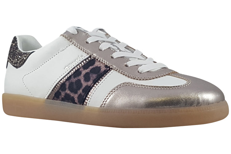 Tamaris Miley 23624-43 Leopard Comb Womens Fashion Trainers