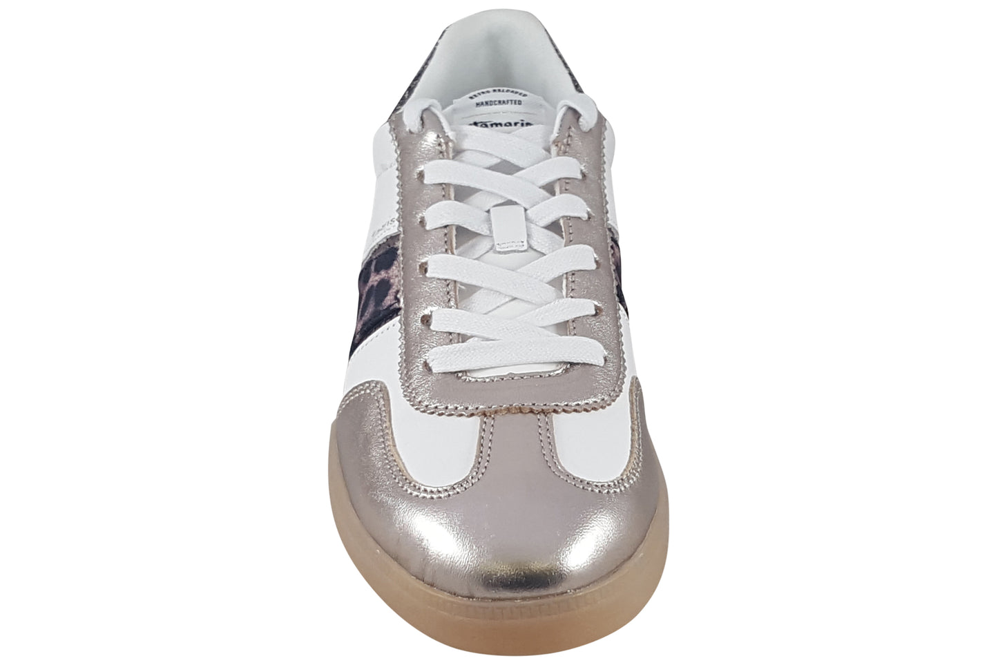 tamaris miley leopard comb womens fashion trainers top