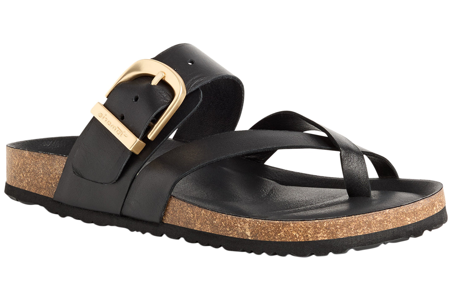 Tamaris Prune 27509-46 001 Black Womens Sandals